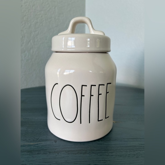 Rae Dunn Kitchen Rae Dunn Creamcolored Coffee Canister With Lid